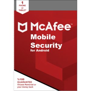 McAfee Mobile Security - 1-Year / 1-Android
